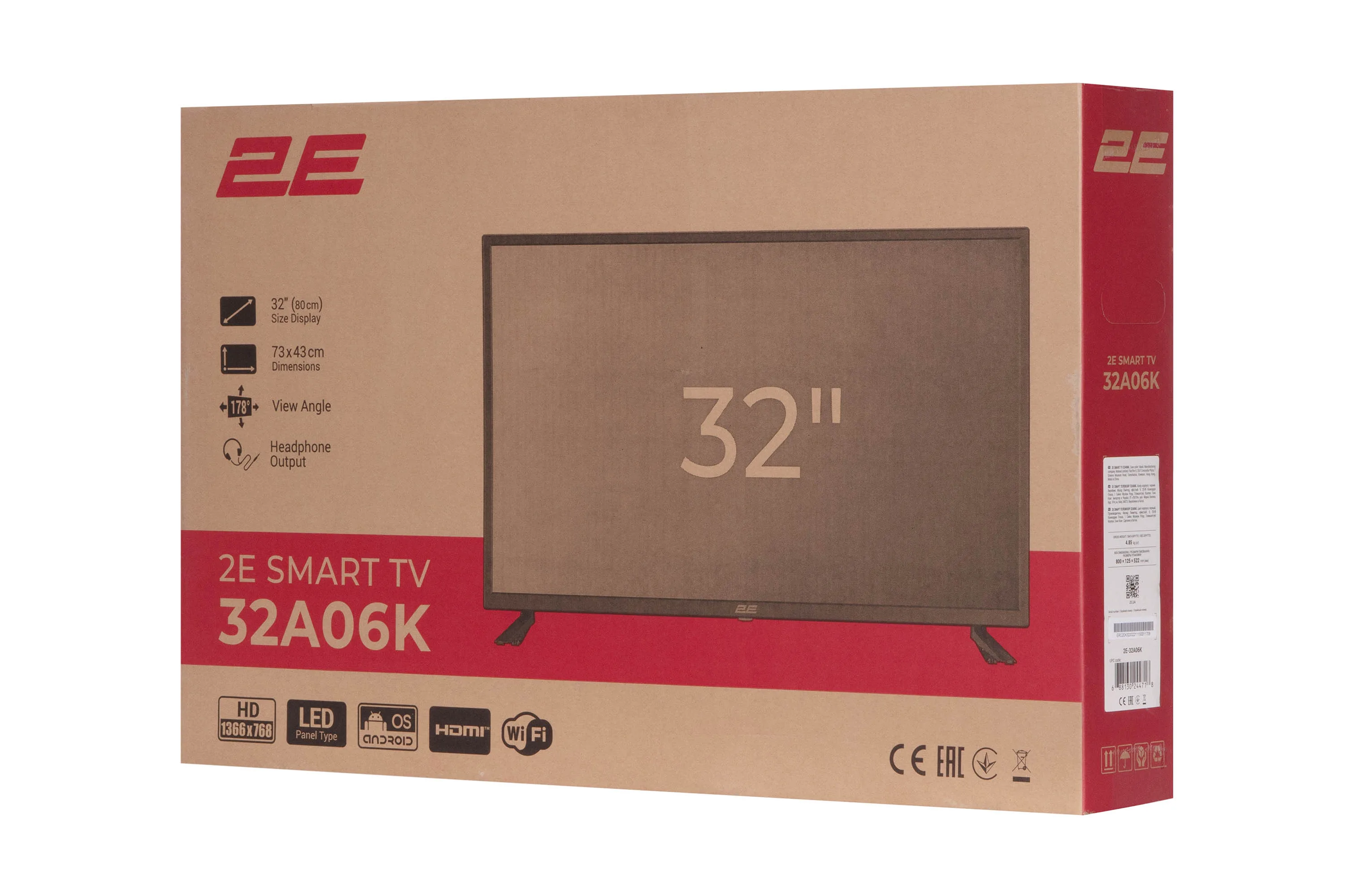 Televizor 2E 32A06K Smart